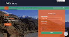 Desktop Screenshot of nepalexpeditions.biz